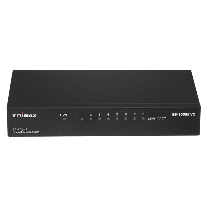 Edimax 8-porters Gigabit Desktop Switch i gruppen Datautstyr / Nettverk / Switcher hos TP E-commerce Nordic AB (C67599)