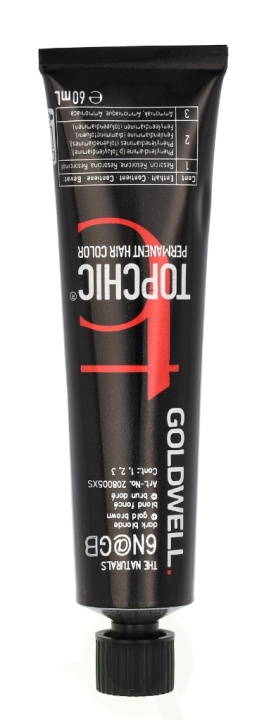 Goldwell Topchic Tube 60 ml 6N@GB i gruppen HELSE OG SKJØNNHET / Hår & styling / Hårpleie / Hårfarge / Hårfarge & Fargebombe hos TP E-commerce Nordic AB (C67729)