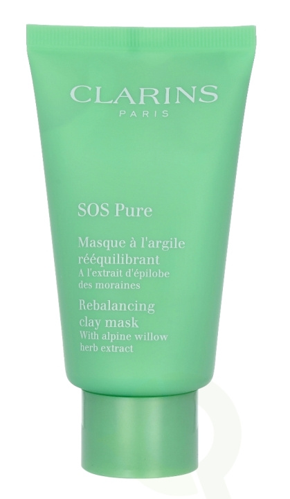 Clarins SOS Pure Rebalancing Clay Mask 75 ml i gruppen HELSE OG SKJØNNHET / Hudpleie / Ansikt / Masker hos TP E-commerce Nordic AB (C67740)