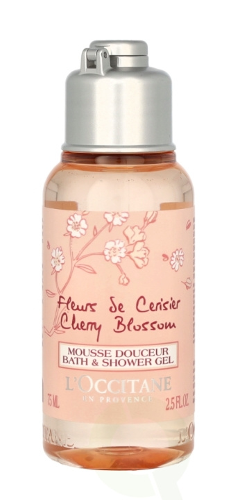 L\'Occitane Cherry Blossom Bath & Shower Gel 75 ml i gruppen HELSE OG SKJØNNHET / Hudpleie / Kroppspleie / Bad- og dusjkrem hos TP E-commerce Nordic AB (C67747)