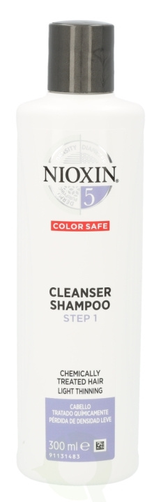 Nioxin System 5 Cleanser Shampoo 300 ml Step 1 i gruppen HELSE OG SKJØNNHET / Hår & styling / Hårpleie / Sjampo hos TP E-commerce Nordic AB (C67754)