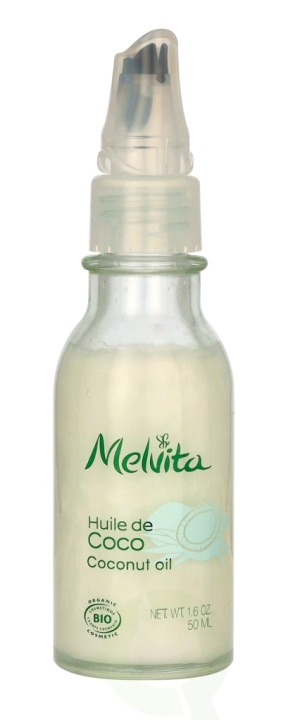 Melvita Coconut Oil 50 ml Dry And Damaged Hair i gruppen HELSE OG SKJØNNHET / Hudpleie / Kroppspleie / Kroppsolje hos TP E-commerce Nordic AB (C67799)