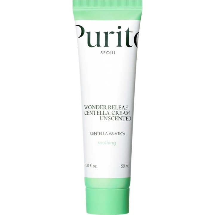 Purito Wonder Releaf Centella Cream Unscented 50ml i gruppen HELSE OG SKJØNNHET / Hudpleie / Ansikt / Ansiktskrem hos TP E-commerce Nordic AB (C67825)