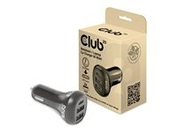 Club 3D 36Watt strömadapter för bil i gruppen SMARTTELEFON & NETTBRETT / Ladere og Kabler / Billader / Billader USB hos TP E-commerce Nordic AB (C67867)