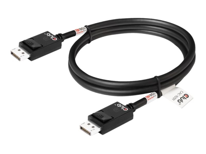 Club 3D DisplayPort-kabel 1,2 m i gruppen Datautstyr / Kabler og adaptere / DisplayPort / Kabler hos TP E-commerce Nordic AB (C67868)