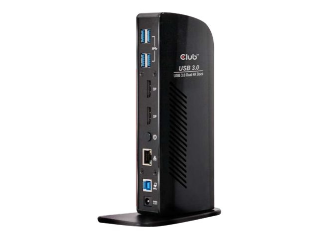 Club 3D USB 3.0 Dual Display 4K60Hz Dock i gruppen Datautstyr / Bærbare datamaskiner og tilbehør / Dokkingstasjoner hos TP E-commerce Nordic AB (C67882)