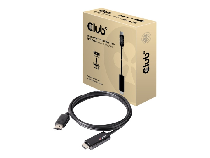 Club 3D Video transformer i gruppen Elektronikk / Kabler og adaptere / HDMI / Adaptere hos TP E-commerce Nordic AB (C67893)