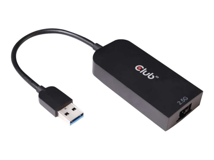 Club 3D nätverksadapter USB 3.2 Gen 1 2,5 Gbps kabeldragning i gruppen Datautstyr / Kabler og adaptere / Nettverk / Adaptere og koblinger hos TP E-commerce Nordic AB (C67894)