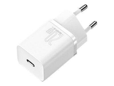 Baseus Power Supply Adapter 20Watt Power 2-pin i gruppen SMARTTELEFON & NETTBRETT / Ladere og Kabler / Vegglader / Vegglader Type C hos TP E-commerce Nordic AB (C67962)