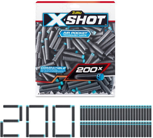 X-Shot Excel Foam Darts - påfyllingspakke, 200 skudd i gruppen LEKER, BARN OG BABY / Leker / Actionspill hos TP E-commerce Nordic AB (C68048)