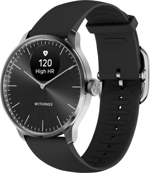 Withings Scanwatch Light smartklokke, 37 mm, svart i gruppen SPORT, FRITID & HOBBY / Smartwatch og Aktivitetsmålere / Smartwatches hos TP E-commerce Nordic AB (C68050)