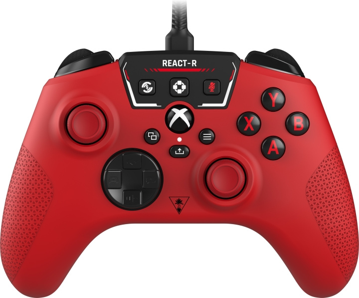 Turtle Beach React-R kablet spillkontroller, rød, Xbox / PC i gruppen Elektronikk / TV-spill & tilbehør / Xbox Series X hos TP E-commerce Nordic AB (C68116)