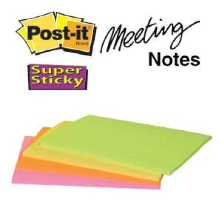 3M Post-it Super-Sticky bannere 149 x 200 mm i gruppen HJEM, HUS OG HAGE / Kontorsmaterialer / Papir og Blokker hos TP E-commerce Nordic AB (C68127)