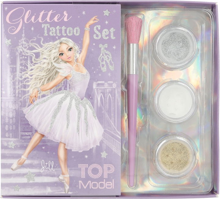 TOPModel BALLET - glittertatoveringssett i gruppen LEKER, BARN OG BABY / Leker / Masker og kostymer hos TP E-commerce Nordic AB (C68207)