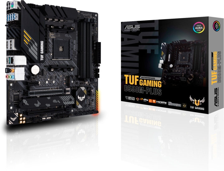 ASUS TUF GAMING B550M-PLUS AM4 microATX-hovedkort i gruppen Datautstyr / PC-Komponenter / Hovedkort hos TP E-commerce Nordic AB (C68267)