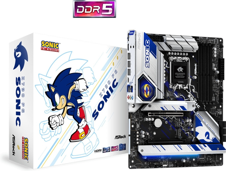 ASRock Z790 PG Sonic ATX-hovedkort i gruppen Datautstyr / PC-Komponenter / Hovedkort hos TP E-commerce Nordic AB (C68425)