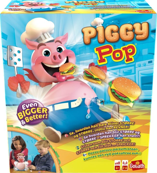 Toyrock Piggy Pop spill i gruppen LEKER, BARN OG BABY / Leker / Brettspill / Barnespill hos TP E-commerce Nordic AB (C68443)