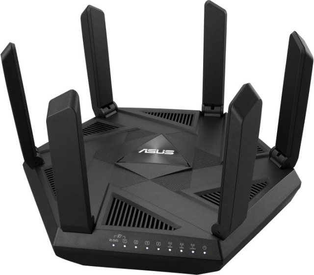 ASUS RT-AXE7800 Tri-band WiFi 6E-ruter i gruppen Datautstyr / Nettverk / Routere hos TP E-commerce Nordic AB (C68505)