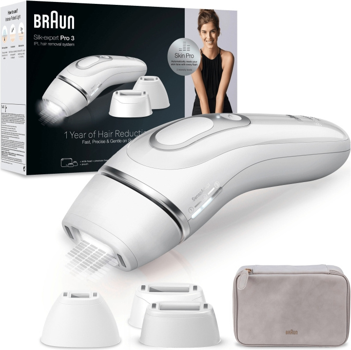 Braun IPL Silk Expert Pro 3 PL3230 IPL-apparat i gruppen HELSE OG SKJØNNHET / Hår & styling / Hårfjerning / IPL og laser hos TP E-commerce Nordic AB (C68595)