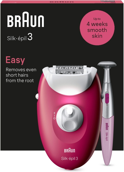 Braun Silk Epil 3 3-202 epilator i gruppen HELSE OG SKJØNNHET / Hår & styling / Hårfjerning / Epilatorer hos TP E-commerce Nordic AB (C68597)