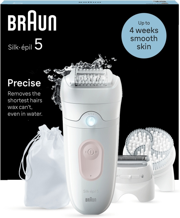 Braun Silk Epil 5 5-060 epilator i gruppen HELSE OG SKJØNNHET / Hår & styling / Hårfjerning / Epilatorer hos TP E-commerce Nordic AB (C68598)