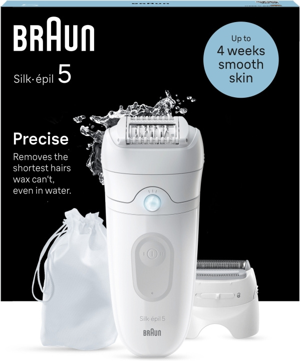 Braun Silk Epil 5 5-041 epilator i gruppen HELSE OG SKJØNNHET / Hår & styling / Hårfjerning / Epilatorer hos TP E-commerce Nordic AB (C68599)