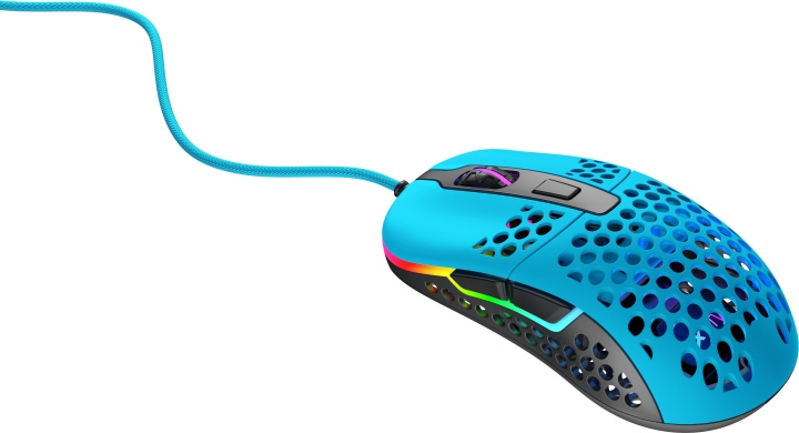 Xtrfy M42 RGB-spillmus, Miami Blue i gruppen Datautstyr / GAMING / Mus hos TP E-commerce Nordic AB (C68680)