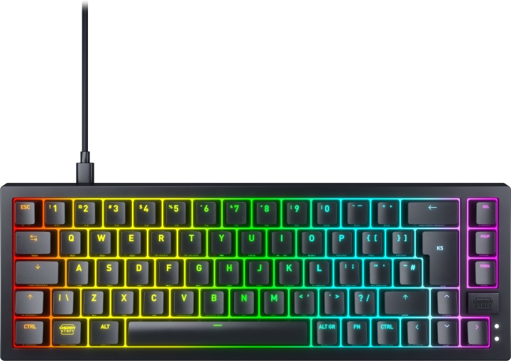 Xtrfy K5V2 RGB Compact 65 % mekanisk gaming-tastatur, svart i gruppen Datautstyr / GAMING / Tastatur hos TP E-commerce Nordic AB (C68768)