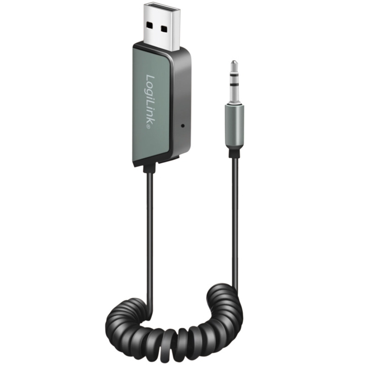 LogiLink Bluetooth-mottagare och handsfree AUX 3,5 mm BT5.3 i gruppen Bil / Billyd & Multimedia / Musikkmottakere hos TP E-commerce Nordic AB (C68810)