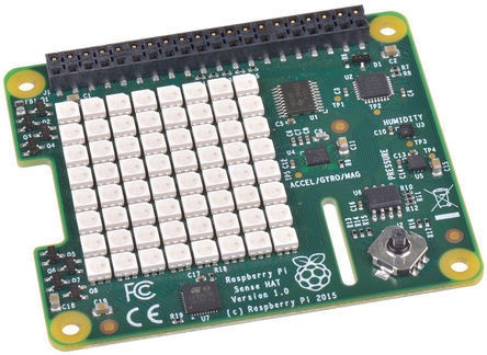 Raspberry Pi Sense HAT-sensormodul i gruppen Datautstyr / PC-Komponenter / Raspberry Pi hos TP E-commerce Nordic AB (C68886)