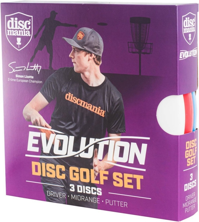 Discmania Evolution Set - skivesett i gruppen SPORT, FRITID & HOBBY / Sportsutstyr / Frisbee golf hos TP E-commerce Nordic AB (C69007)