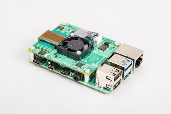 Raspberry Pi PoE+ HAT PoE-injektor i gruppen Datautstyr / PC-Komponenter / Raspberry Pi hos TP E-commerce Nordic AB (C69013)