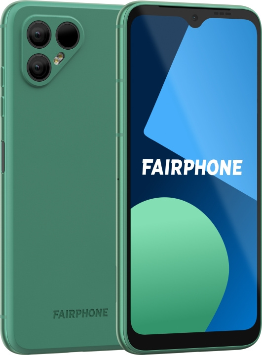 Fairphone 4 5G-telefon, 256/8 GB, grønn i gruppen SMARTTELEFON & NETTBRETT / Mobiltelefoner & smartphones hos TP E-commerce Nordic AB (C69021)