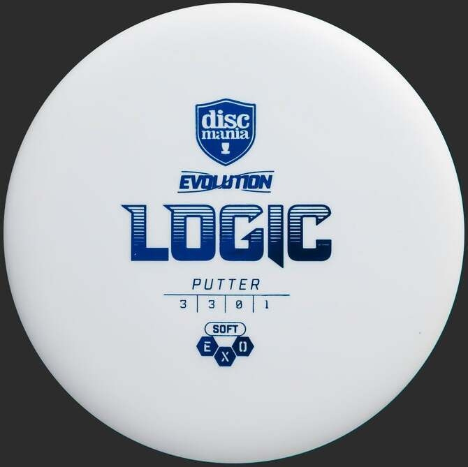 Discmania Evolution Soft Exo Logic putter i gruppen SPORT, FRITID & HOBBY / Sportsutstyr / Frisbee golf hos TP E-commerce Nordic AB (C69031)