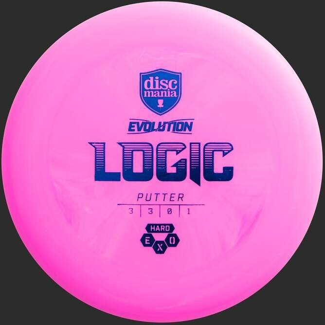 Discmania Evolution Hard Exo Logic putter i gruppen SPORT, FRITID & HOBBY / Sportsutstyr / Frisbee golf hos TP E-commerce Nordic AB (C69032)