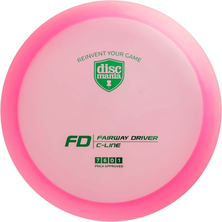 Discmania Originals C-line FD-driver, rosa i gruppen SPORT, FRITID & HOBBY / Sportsutstyr / Frisbee golf hos TP E-commerce Nordic AB (C69037)