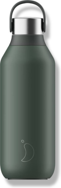 Chilly\'s Bottles Chilly\'s Series 2 termosflaske, Pine Green, 500 ml i gruppen SPORT, FRITID & HOBBY / Friluftsliv / Termoser og flasker hos TP E-commerce Nordic AB (C69048)