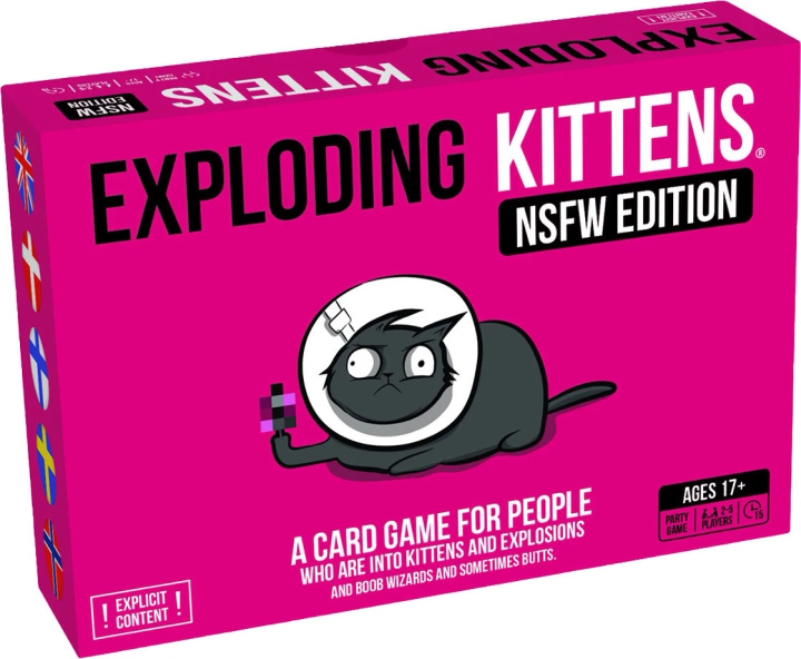 Exploding Kittens NSFW-utgave Nordisk kortspill i gruppen LEKER, BARN OG BABY / Leker / Brettspill / Familiespill hos TP E-commerce Nordic AB (C69108)