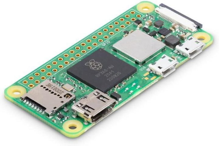 Raspberry Pi Zero 2W - en datamaskin med ett enkelt kort i gruppen Datautstyr / PC-Komponenter / Raspberry Pi hos TP E-commerce Nordic AB (C69127)