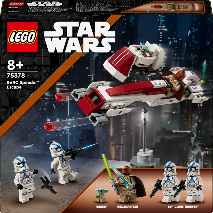 LEGO Star Wars 75378 - BARC Speeder™ Flukt i gruppen LEKER, BARN OG BABY / Leker / Byggeleker / Lego hos TP E-commerce Nordic AB (C69190)