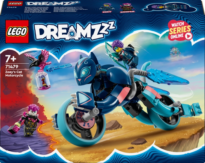 LEGO DREAMZzz 71479 - Zoeys kattemotorsykkel i gruppen LEKER, BARN OG BABY / Leker / Byggeleker / Lego hos TP E-commerce Nordic AB (C69233)