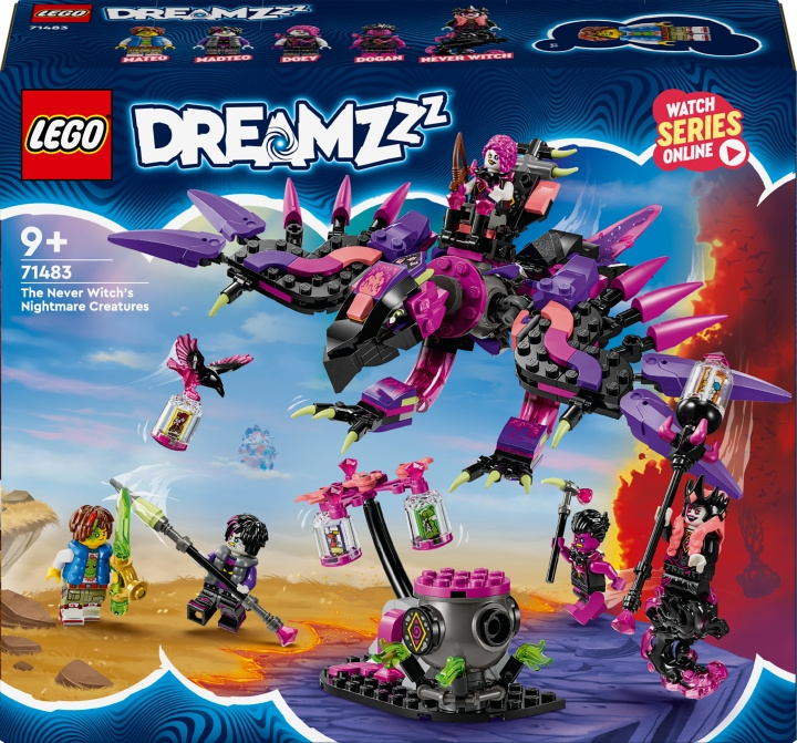 LEGO DREAMZzz 71483 - Mesterrasens marerittskapninger i gruppen LEKER, BARN OG BABY / Leker / Byggeleker / Lego hos TP E-commerce Nordic AB (C69235)