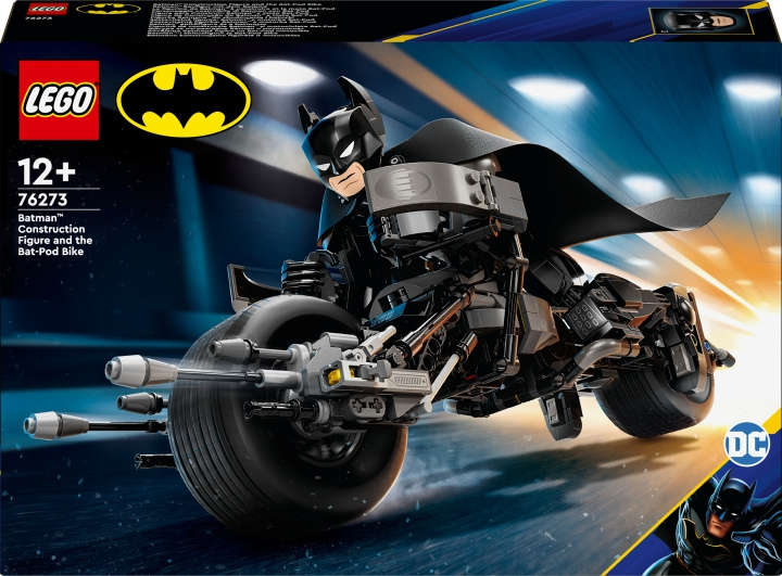 LEGO Super Heroes DC 76273 - Byggbar Batman™-figur og Batpod-hjul i gruppen LEKER, BARN OG BABY / Leker / Byggeleker / Lego hos TP E-commerce Nordic AB (C69244)