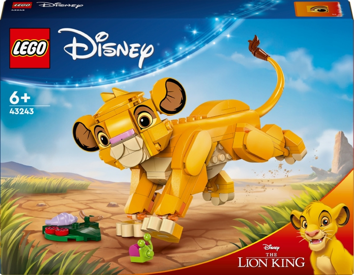 LEGO Disney Classic 43243 - Løveungen Simba i gruppen LEKER, BARN OG BABY / Leker / Byggeleker / Lego hos TP E-commerce Nordic AB (C69250)