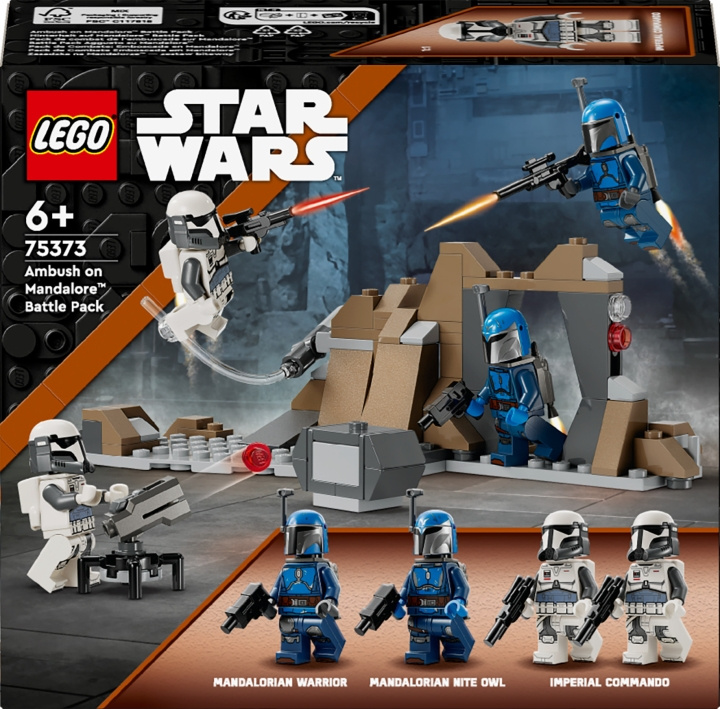 LEGO Star Wars 75373 - Bakholdsangrep på Mandalore - kampsett i gruppen LEKER, BARN OG BABY / Leker / Byggeleker / Lego hos TP E-commerce Nordic AB (C69251)