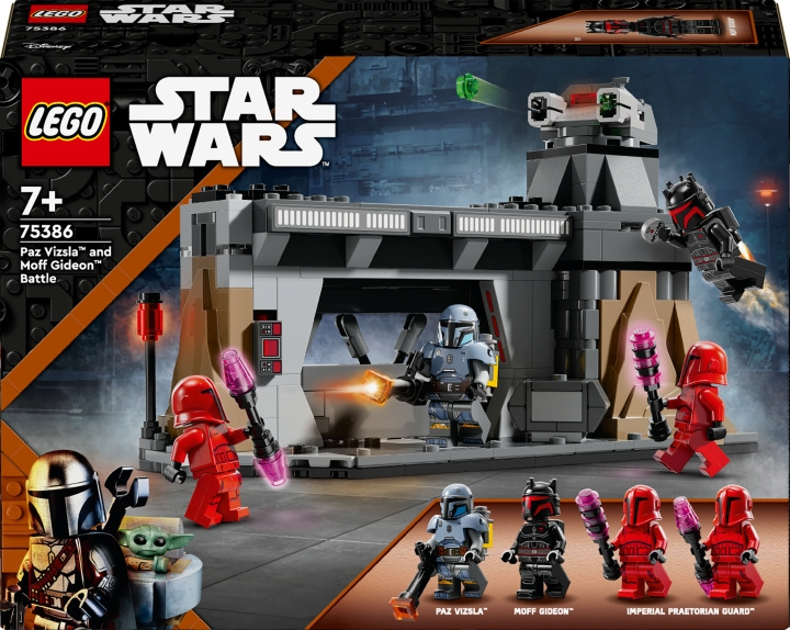 LEGO Star Wars 75386 - Paz Vizsla™ og Moff Gideon™ i kamp i gruppen LEKER, BARN OG BABY / Leker / Byggeleker / Lego hos TP E-commerce Nordic AB (C69252)