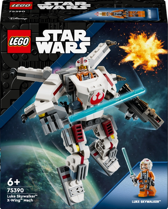 LEGO Star Wars 75390 - Luke Skywalker™ i X-wing™ robotdrakt i gruppen LEKER, BARN OG BABY / Leker / Byggeleker / Lego hos TP E-commerce Nordic AB (C69253)