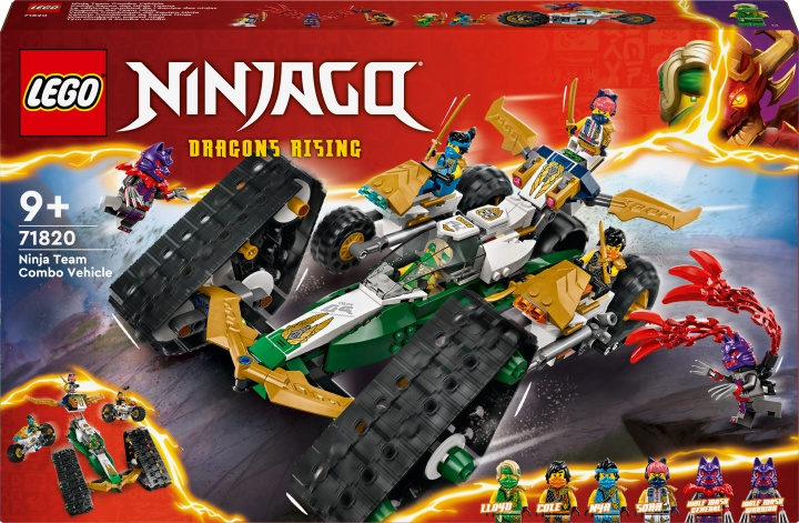 LEGO Ninjago 71820 - Ninja Team flerbruksbil i gruppen LEKER, BARN OG BABY / Leker / Byggeleker / Lego hos TP E-commerce Nordic AB (C69257)