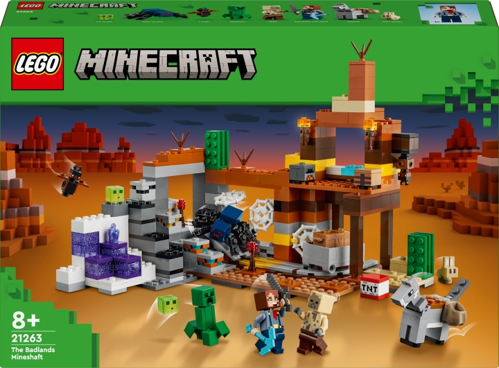 LEGO Minecraft 21263 - Gruvesjakt i villmarken i gruppen LEKER, BARN OG BABY / Leker / Byggeleker / Lego hos TP E-commerce Nordic AB (C69259)