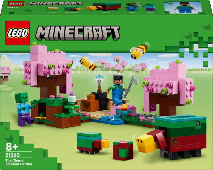 LEGO Minecraft 21260 - Blomstrende kirsebærhage i gruppen LEKER, BARN OG BABY / Leker / Byggeleker / Lego hos TP E-commerce Nordic AB (C69264)